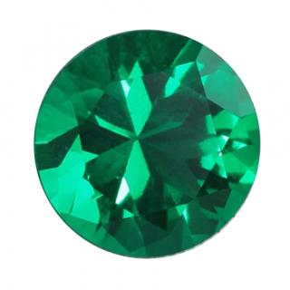 Ebenový prsten s kamenem na přání Kámen: smaragd broušený, Velikost: L (55-56)