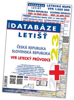 Databáze letišť 2023 ČR+SR