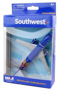 Hračka letadla Boeing 737 Southwest
