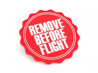 Magnet Remove Before Flight (kulatý)