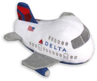 Plyšové letadlo Delta