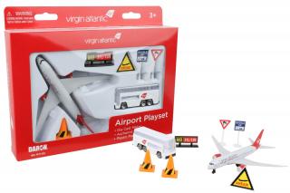 Souprava letiště Virgin Atlantic