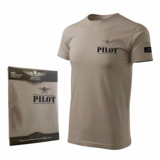 Tričko s nápisem PILOT GR Velikost: L