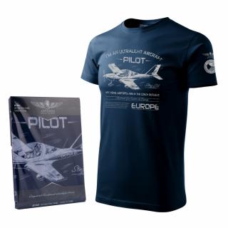 Tričko s ultralehkým letadlem STING S-4 Velikost: XXL