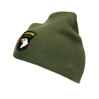 Zimní čepice 101st Airborne zelená