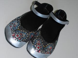 Barefoot balerínky vykrojené - NÁVOD