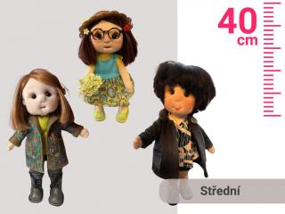 Ester - 40 cm | STŘIH | Panenka Forma: PDF střih A4 (díly vedle sebe, k vytištění doma)