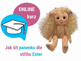 Jak si ušít panenku Ester | VIDEOKURZ