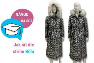 Kabát/vesta Běla - NÁVOD na šití