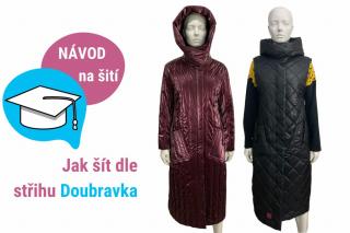 Kabát/vesta Doubravka - NÁVOD na šití