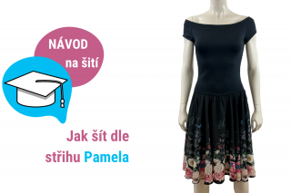 Šaty Pamela - NÁVOD na šití