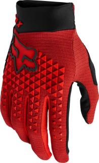 Fox Defend Glove Barva: Červená, Velikost: L