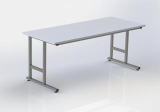 VariWork CLASSIC, stůl do dílny i učebny antistatické (ESD) provedení: ne, šířka stolu: 1200 mm