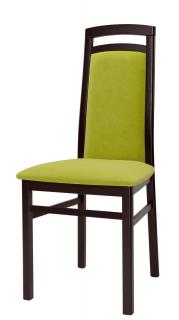 Židle ALLURE látka: CARABU terracotta 75, odstín: Tmavě hnědá