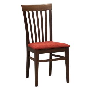 Židle K2 látka: BEKY LUX terracotta 22, odstín: Dub Sonoma