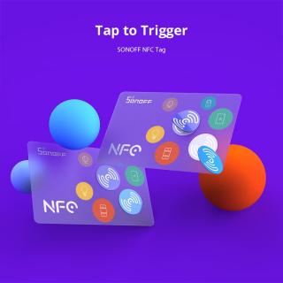 Sonoff NFC tag  NFC čip pro aktivaci chytré scény