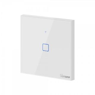 Sonoff TX0  nástěnný wifi vypínač počet kanálů: Jednokanálový
