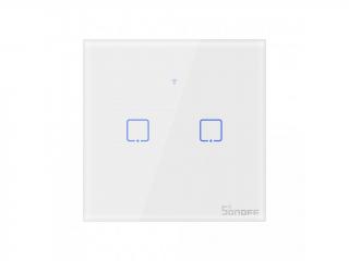 Sonoff TX2  designový wifi vypínač počet kanálů: Dvoukanálový