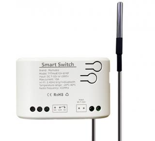 Tuya 1ch TH wifi termostat S čidlem: DS18B20