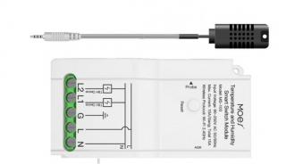 Tuya TH15 dual termostat S čidlem: SI7021