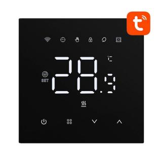 Tuya wifi termostat 16A Barva: černá