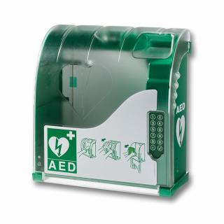 AED AED skříňka s alarmem, kódovým zámkem a vyhříváním AIVIA 210 OUTDOOR