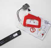 Charge-pak s jedním párem defibrilačních elektrod pro LIFEPAK CR Plus