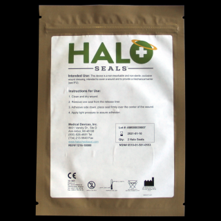 Halo Chest Seal bez ventilu 2ks