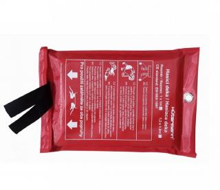 Hasicí deka Fire blanket ROZMĚR: 1,8 x 1,8 m
