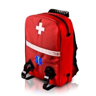 Vybavený batoh červený MARBO 10L - osobní lékárnička - TRM 45
