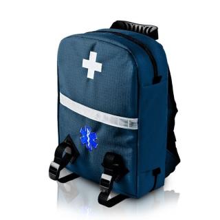 Vybavený  batoh modrý MARBO 10L - osobní lékárnička - TRM 45