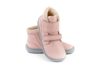 Be Lenka Panda Rose Pink zimní barefoot boty s membránou Velikost: 29