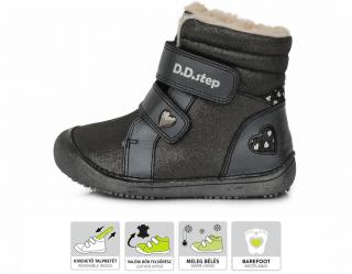 D.D.Step Bare Feet 063-829A - dětské zimní barefoot boty Velikost: 34