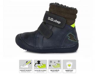 D.D.Step Bare Feet 063-829B - dětské zimní barefoot boty Velikost: 31