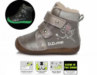 D.D.Step Bare Feet W070-929 dětské zimní barefoot boty Velikost: 21