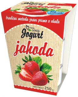 Jogurt JAHODA - 250 g