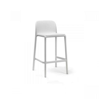 NARDI plastová barová židle BORA MINI Barva: Bianco