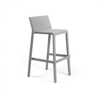 NARDI plastová barová židle TRILL Barva: Grigio