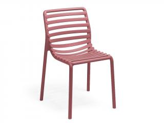 NARDI plastová venkovní židle DOGA Barva: Marsala
