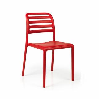 NARDI plastová židle COSTA Barva: Rosso