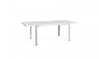 NARDI plastový rozkládací stůl ALLORO Barva: Bianco, Rozměr: 140x100 + 70 cm