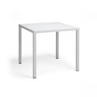 NARDI plastový stůl CUBE Barva: Bianco, Rozměr: 70x70 cm