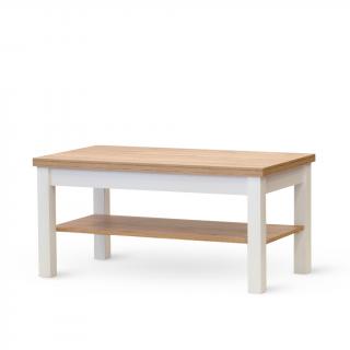 Stima konferenční stůl W21 Barva: Dub Wotan, Odstín podnože: Bílá