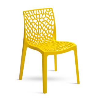 Stima plastová židle GRUVYER Barva: Giallo