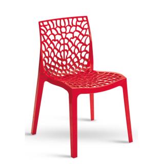 Stima plastová židle GRUVYER Barva: Rosso