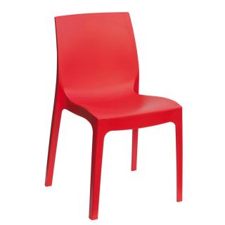 Stima plastová židle ROME Barva: Rosso