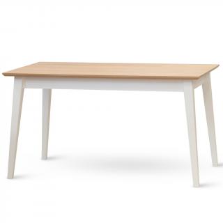 Stima stůl Y25 LAMINO Barva: Dub Gladstone, Odstín podnože: Bílá, Rozměr: 120x80 cm
