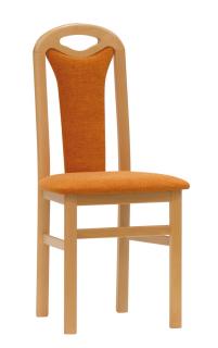 Stima Židle BERTA Barva: Bílá, Látky: LIMA arancio 125