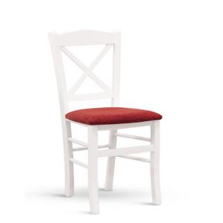 Stima Židle CLAYTON s čalouněným sedákem Látky: MIRON grigio 98
