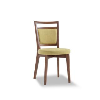 Stima židle GAIA Barva: Bílá (anilin), Látky: NATIVA rosso 310